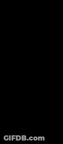 A Black And White Drawing Of A Cartoon Character With A Sad Expression On His Face . GIF