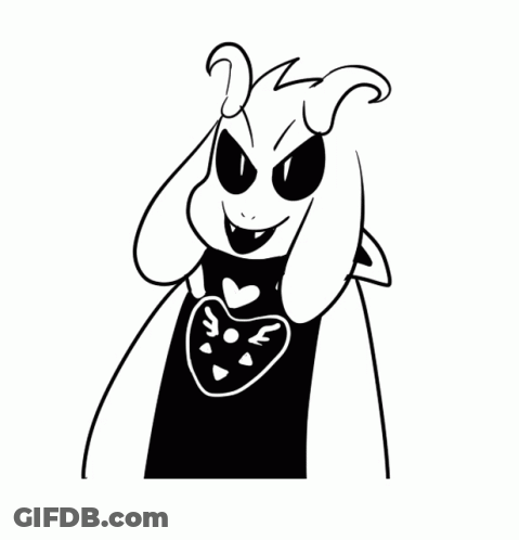 A Black And White Drawing Of A Cartoon Character With Sunglasses On . GIF