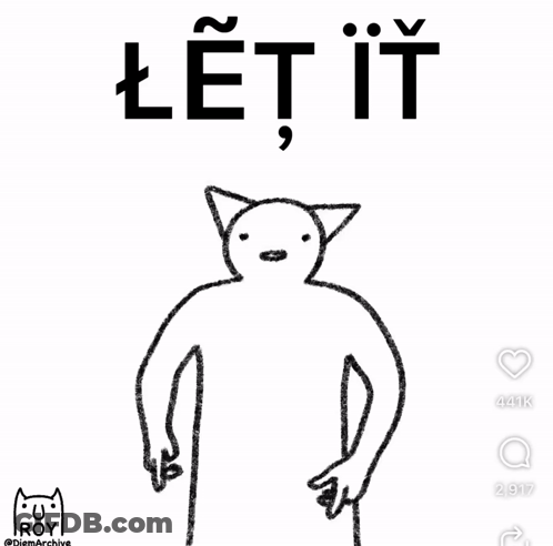 A Black And White Drawing Of A Cat With The Word Riiide Written Above It GIF