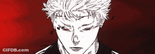 A Black And White Drawing Of A Man With A Cross On His Forehead GIF