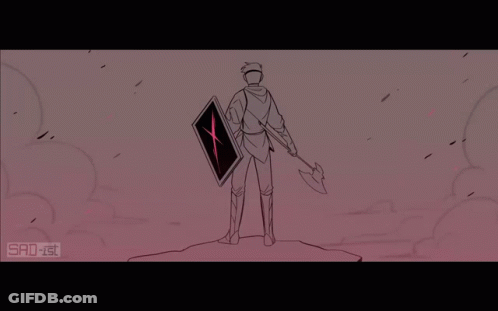 A Black And White Drawing Of A Man With The Words Yes Written Below Him GIF