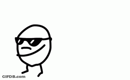 A Black And White Drawing Of A Person Holding A Gun And The Words Not Today GIF