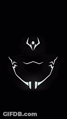 A Black And White Drawing Of A Person 'S Face With A Mohawk On It . GIF