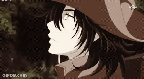 A Black And White Drawing Of A Person Wearing A Hat . GIF