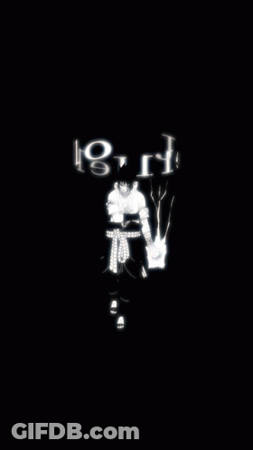 A Black And White Drawing Of A Person With The Letters Je Written On The Bottom GIF