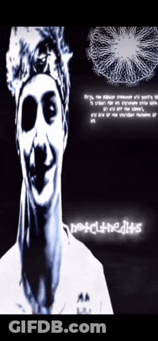 A Black And White Drawing Of A Person With The Words " Not Cloned " On It GIF