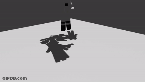 A Black And White Drawing Of A Robot With The Number 3 On It GIF