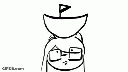 A Black And White Drawing Of A Ship With The Word Ship Written In Red GIF