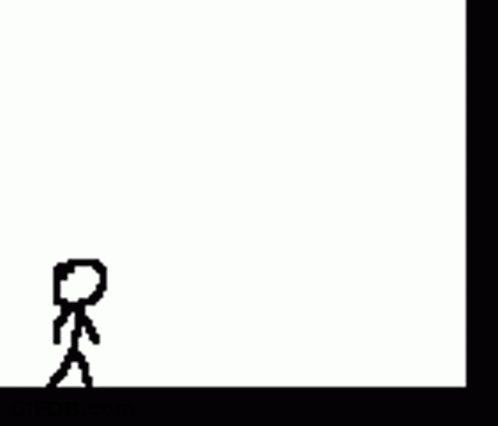 A Black And White Drawing Of A Tree With A Few Leaves GIF