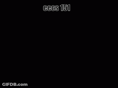 A Black And White Drawing Of A Woman With The Words Eecs 151 On The Bottom GIF