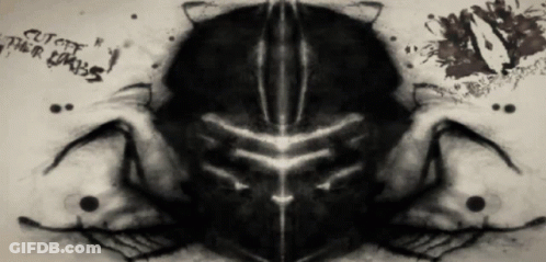 A Black And White Drawing With The Words Cut Off Their Corpse Written On It GIF