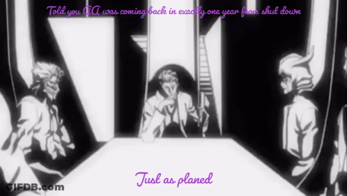 Black And White Drawing Just As Planned GIF