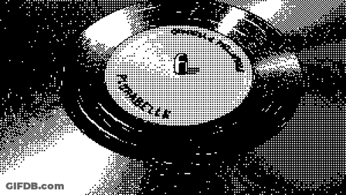 A Black And White Image Of A Person 'S Eye With The Word Providence Written On It GIF