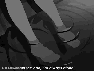 A Black And White Image Of A Person 'S Feet In The Water With A Quote . GIF