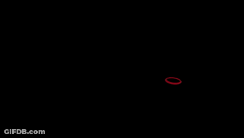 A Black And White Logo For Discaholics With A Frisbee In The Middle GIF