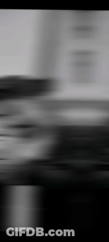 A Black And White Photo Of A Blurred Background With A Few Lines Coming Out Of It . GIF