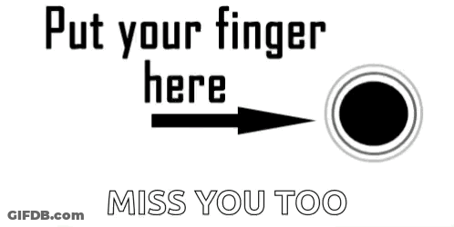 A Black And White Photo Of A Dog Laying Down With The Words `` Miss You Too '' . GIF
