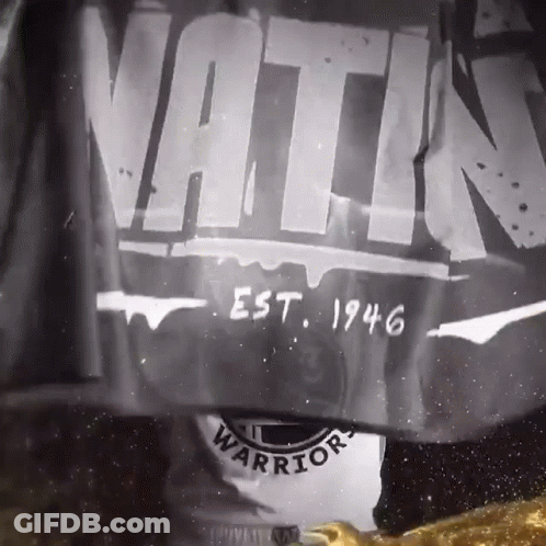 A Black And White Photo Of A Flag That Says Vatn GIF