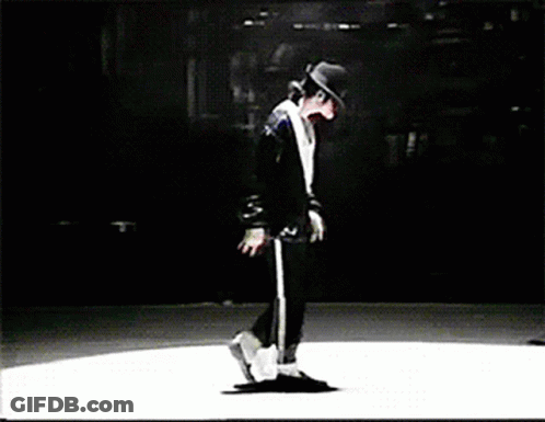 A Black And White Photo Of A Man Dancing GIF