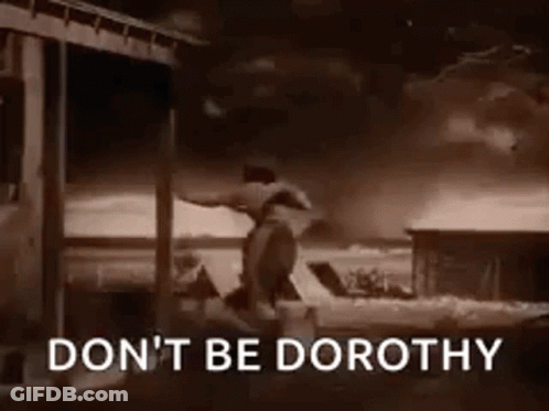 A Black And White Photo Of A Man Jumping Off A Porch . GIF