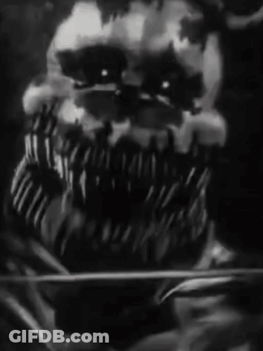 A Black And White Photo Of A Man 'S Face With A Large Beard . GIF