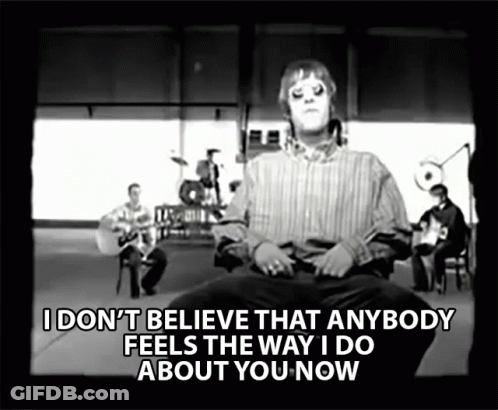 A Black And White Photo Of A Man With The Words I Do N't Believe That Anybody GIF