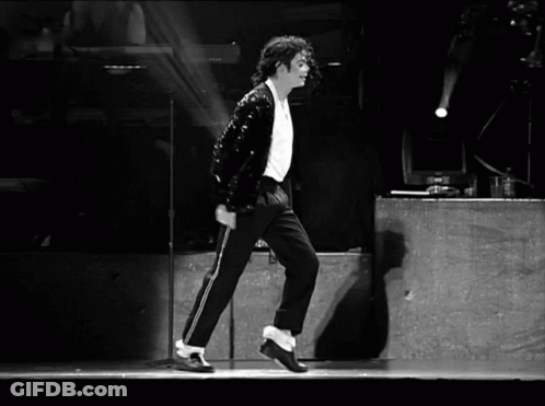 Black And White Person Dancing GIF