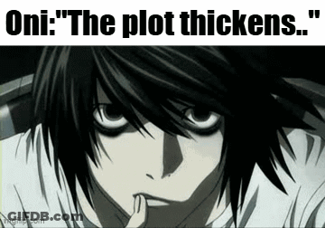 A Black And White Photo Of A Person With A Hand On Their Chin . GIF