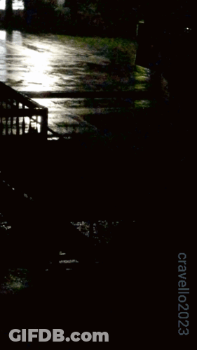 A Black And White Photo Of A Staircase With The Year 2003 On The Bottom Right GIF
