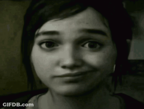 A Black And White Photo Of A Woman 'S Face With A Serious Look On Her Face GIF