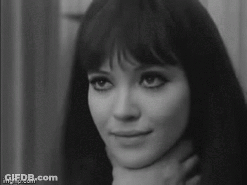 A Black And White Photo Of A Woman 'S Face With Imgflip.com At The Bottom Right GIF