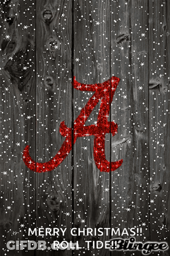A Black And White Photo With The Letter A In Red GIF