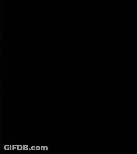 A Black And White Poster For Absolute Peak With A Cartoon Character GIF