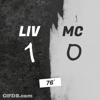 A Black And White Poster For Liv Mc 1 GIF