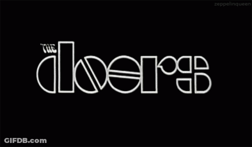 Black And White Sign Im Are Open GIF