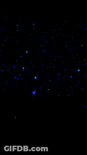 A Black Background With A Lot Of Blue Lights On It GIF