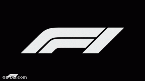 A Black Background With A White And Red F Logo GIF