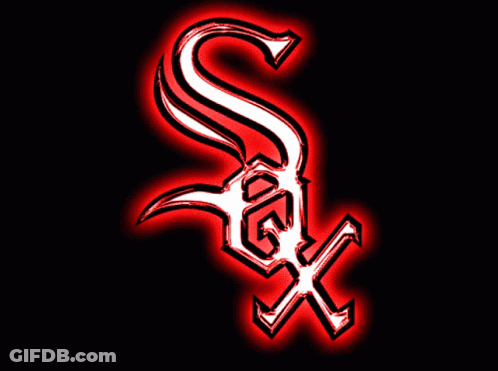 A Black Background With A White Letter S And An X On It GIF