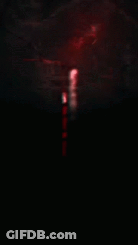 A Black Background With Red Text That Says " Can T You Feel My Heart " GIF
