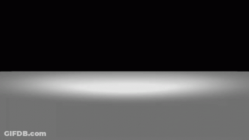A Black Background With The Words Beamed By Slick Written On It GIF