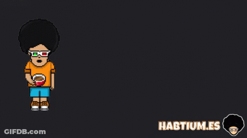 A Black Background With The Words Feliz Viernes In Orange GIF