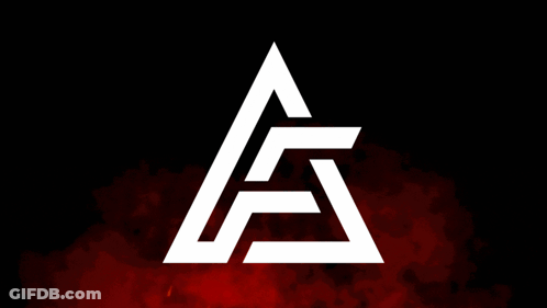 Black Background With Fire Advertising Text GIF