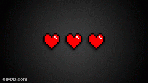 A Black Background With The Words Game Over In White GIF