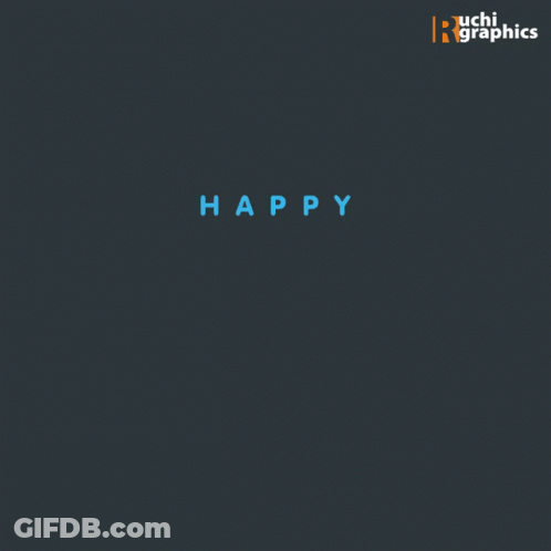 A Black Background With The Words Happy Father 'S Day Written On It GIF