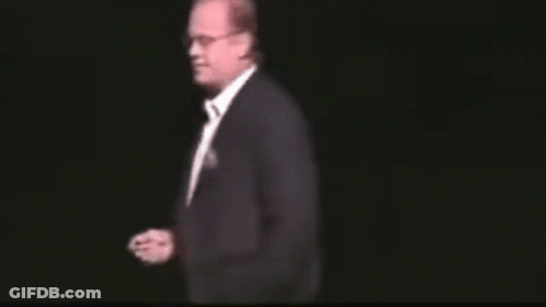 A Black Background With The Words `` Oh Good Lord '' Written In White Letters . GIF