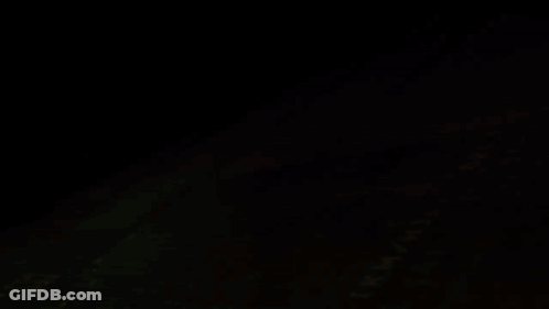 A Black Background With Yellow And White Lines And A Few Letters Written On It GIF