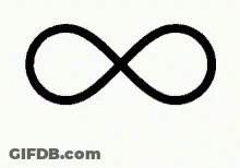 A Black Heart Is Drawn On A White Background . GIF