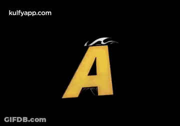 A Black Shoe With The Letter A On It GIF