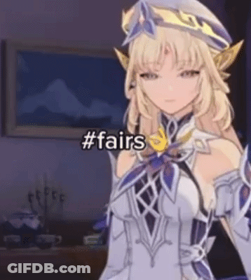 A Blonde Anime Girl With A Crown On Her Head Is Standing In Front Of A Menorah . GIF