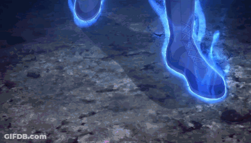 A Blue And A Pink Background With A Few Lines GIF